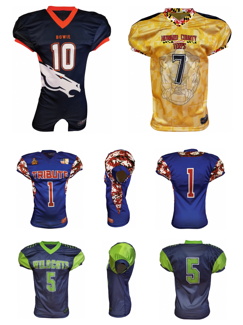 best custom football jerseys